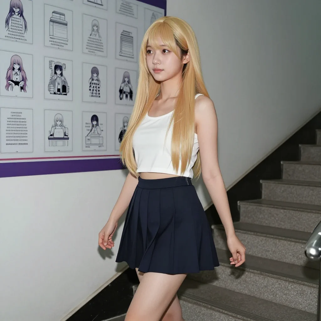 今日份校园写真主題圖片 0036，杰作，最佳画质，极致细节，照片级写实 , 高还原角色摄影风格