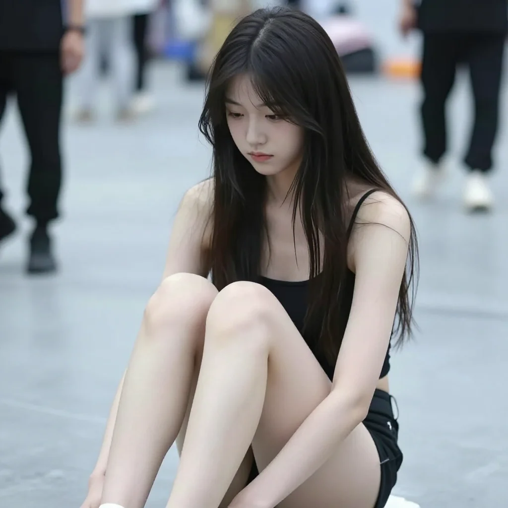 今日份清冷少女感主題圖片 0055，杰作，最佳画质，极致细节，照片级写实 , 漫展现场纪实摄影风格