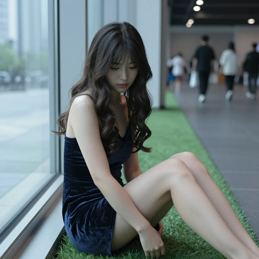 黑丝少女的温柔时刻主題圖片 0166，杰作，最佳画质，极致细节，照片级写实 , 窗边私房氛围风