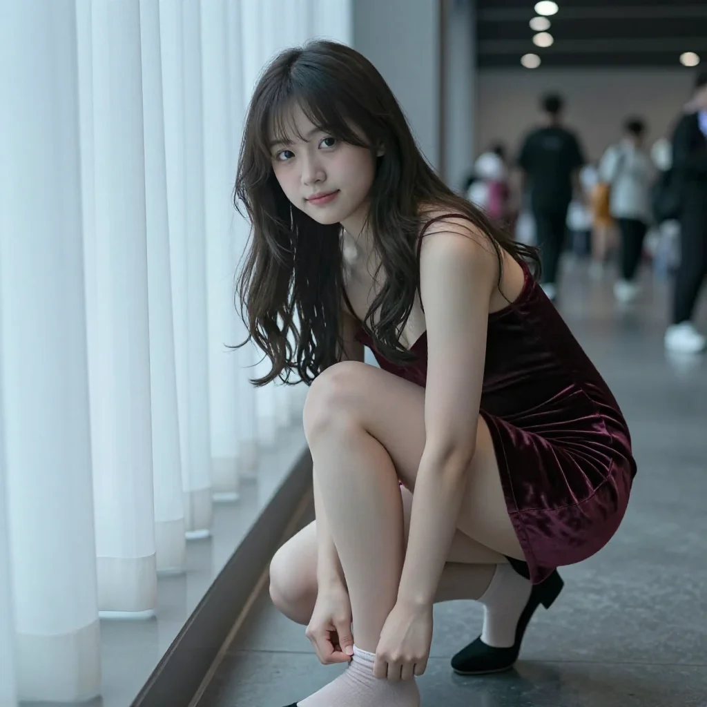 黑丝少女的温柔时刻主題圖片 0167，杰作，最佳画质，极致细节，照片级写实 , 窗边私房氛围风