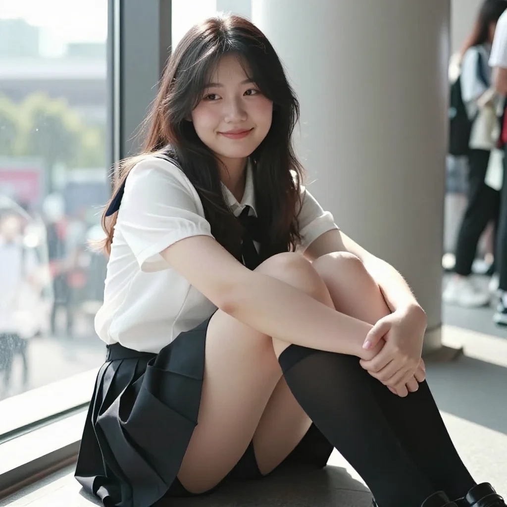 咖啡馆里的少女时光主題圖片 0219，杰作，最佳画质，极致细节，照片级写实 , 动漫展抓拍风格