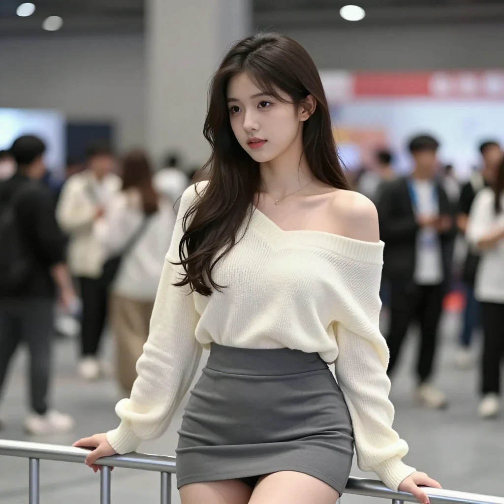 今日份校园风写真主題圖片 0237，杰作，最佳画质，极致细节，照片级写实 , 展馆自然光写真风格