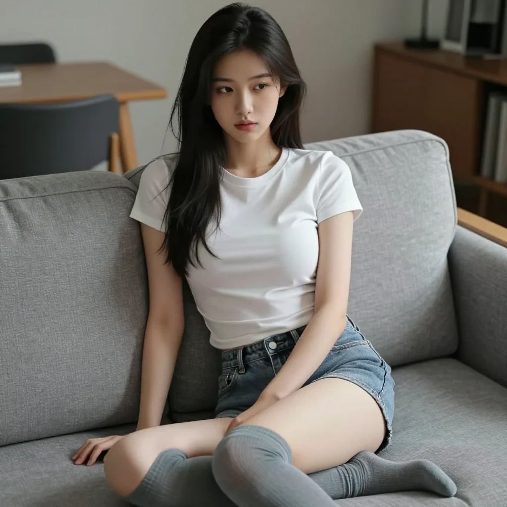 今日份清纯少女感主题图片 0244，杰作，最佳画质，极致细节，照片级写实 , 慵懒午后生活风