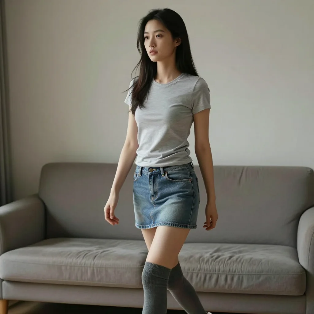 今日份清纯少女感主题图片 0247，杰作，最佳画质，极致细节，照片级写实 , 慵懒午后生活风