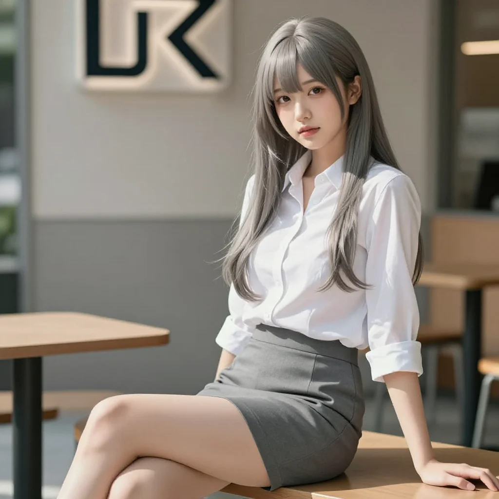 今日份校园少女感主题图片 0316，杰作，最佳画质，极致细节，照片级写实 , 日系动漫角色写真风格