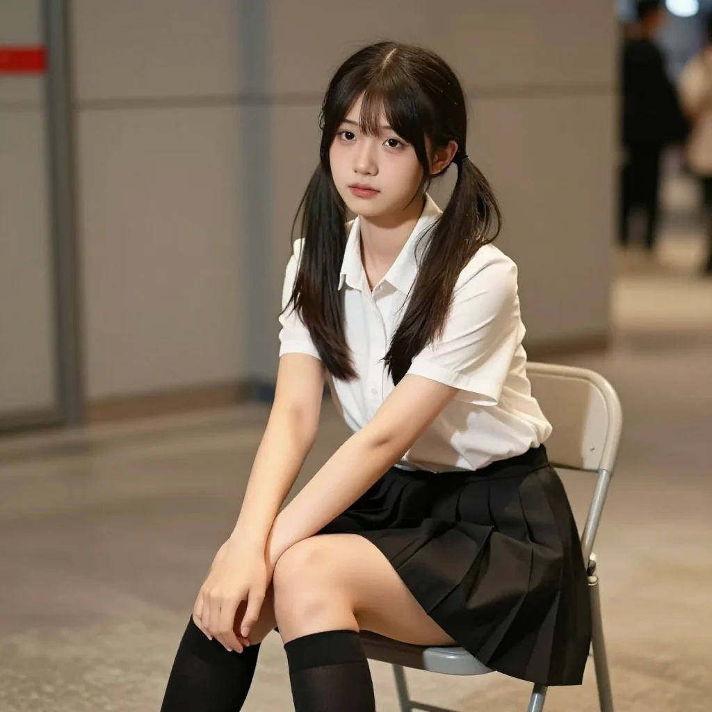 夜色下的少女时光主题图片 0350，杰作，最佳画质，极致细节，照片级写实 , 轻私房写真风格