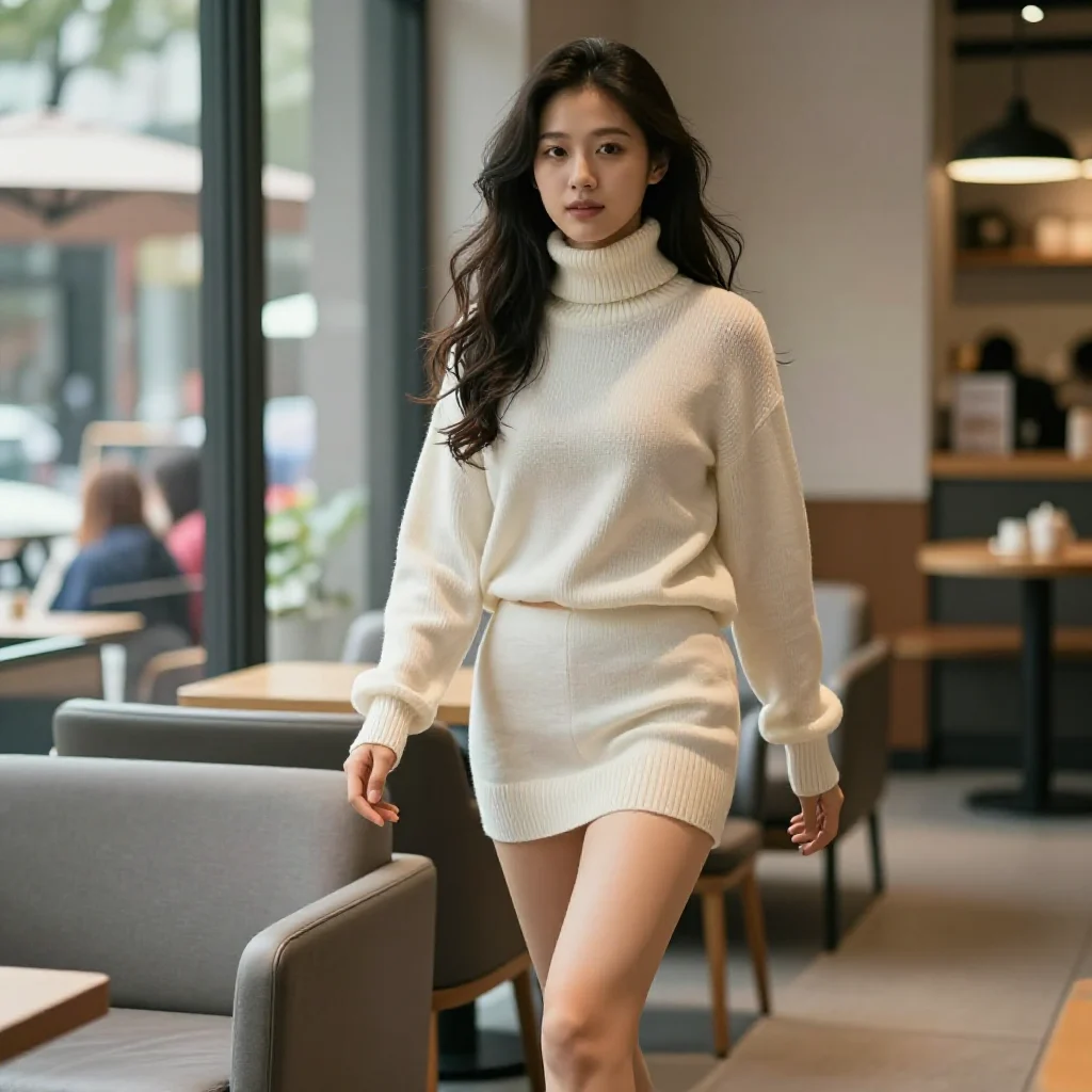 今日份温柔少女感主題圖片 0397，杰作，最佳画质，极致细节，照片级写实 , 优雅私房写真风