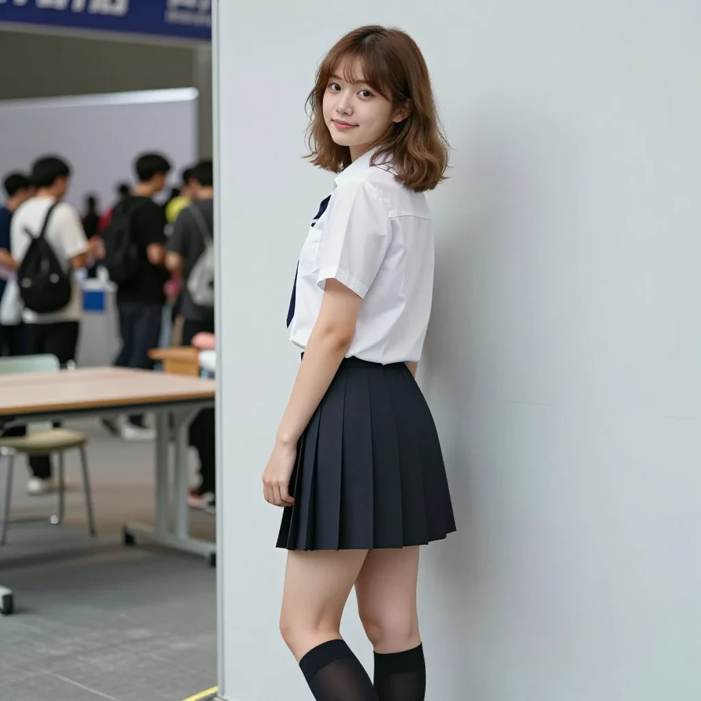 今日份校园写真主題圖片 0410，杰作，最佳画质，极致细节，照片级写实 , 清新校园写真风格