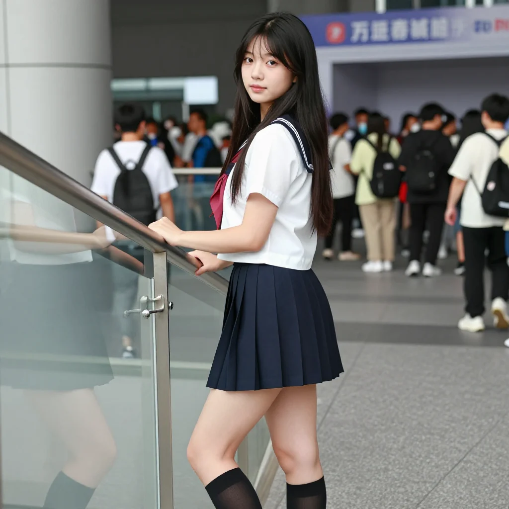 今日份校园风写真主題圖片 0440，杰作，最佳画质，极致细节，照片级写实 , 日常随性街拍风格