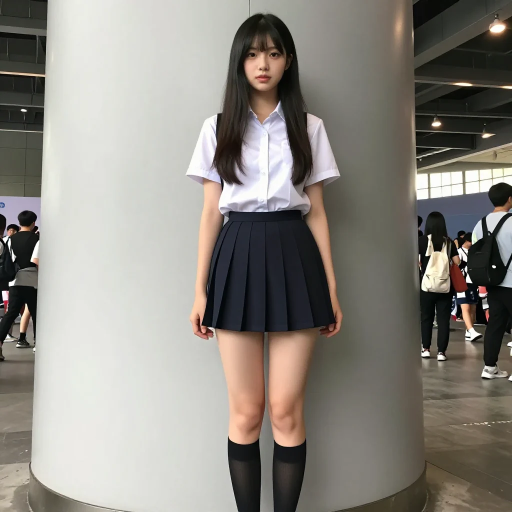 今日份校园风写真主題圖片 0446，杰作，最佳画质，极致细节，照片级写实 , 日常随性街拍风格