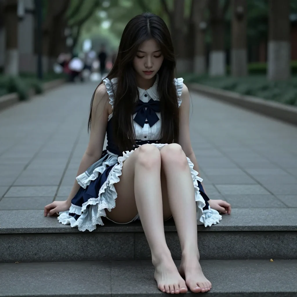 林荫道的温柔午后主題圖片 0549，杰作，最佳画质，极致细节，照片级写实 , 轻胶片漫展摄影风格