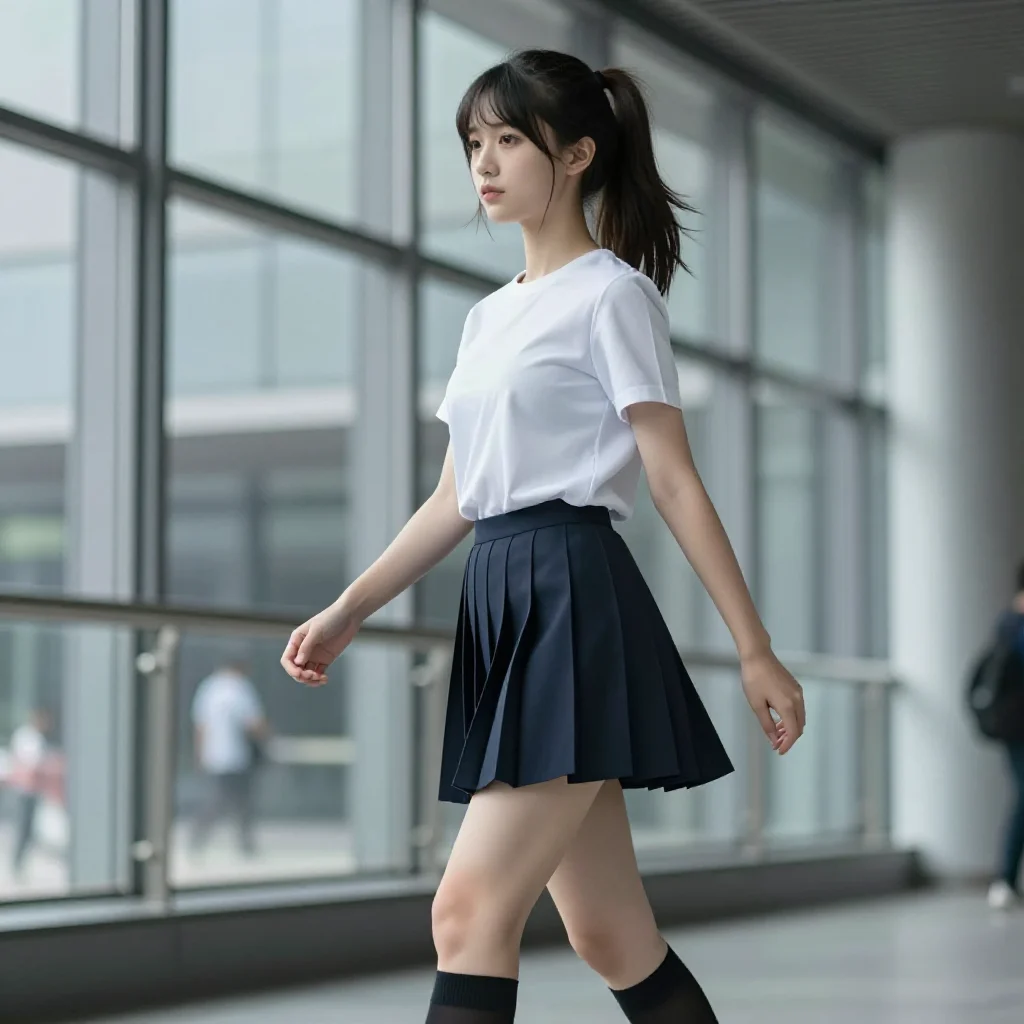 今日份校园风写真主题图片 0636，杰作，最佳画质，极致细节，照片级写实 , 柔光角色人像风格