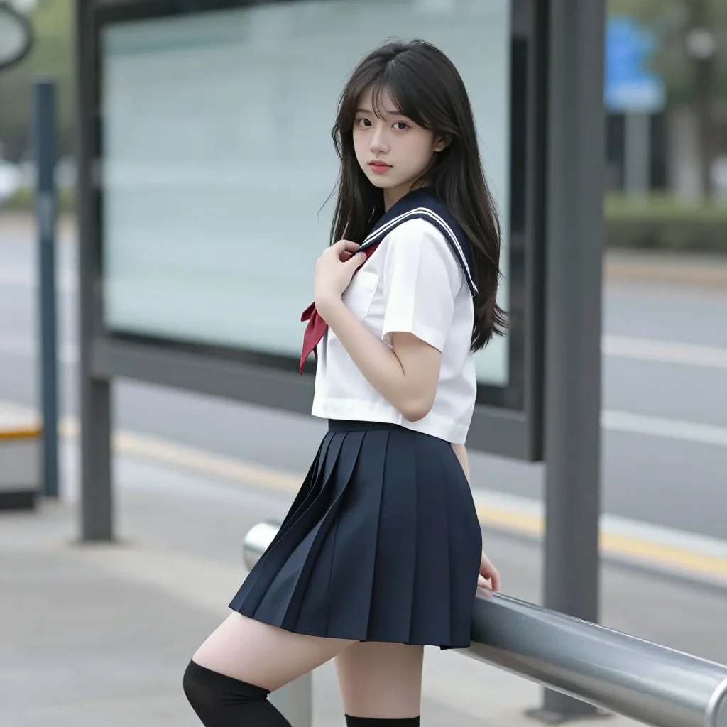 今日份校园风写真主題圖片 0660，杰作，最佳画质，极致细节，照片级写实 , 清新校园写真风格