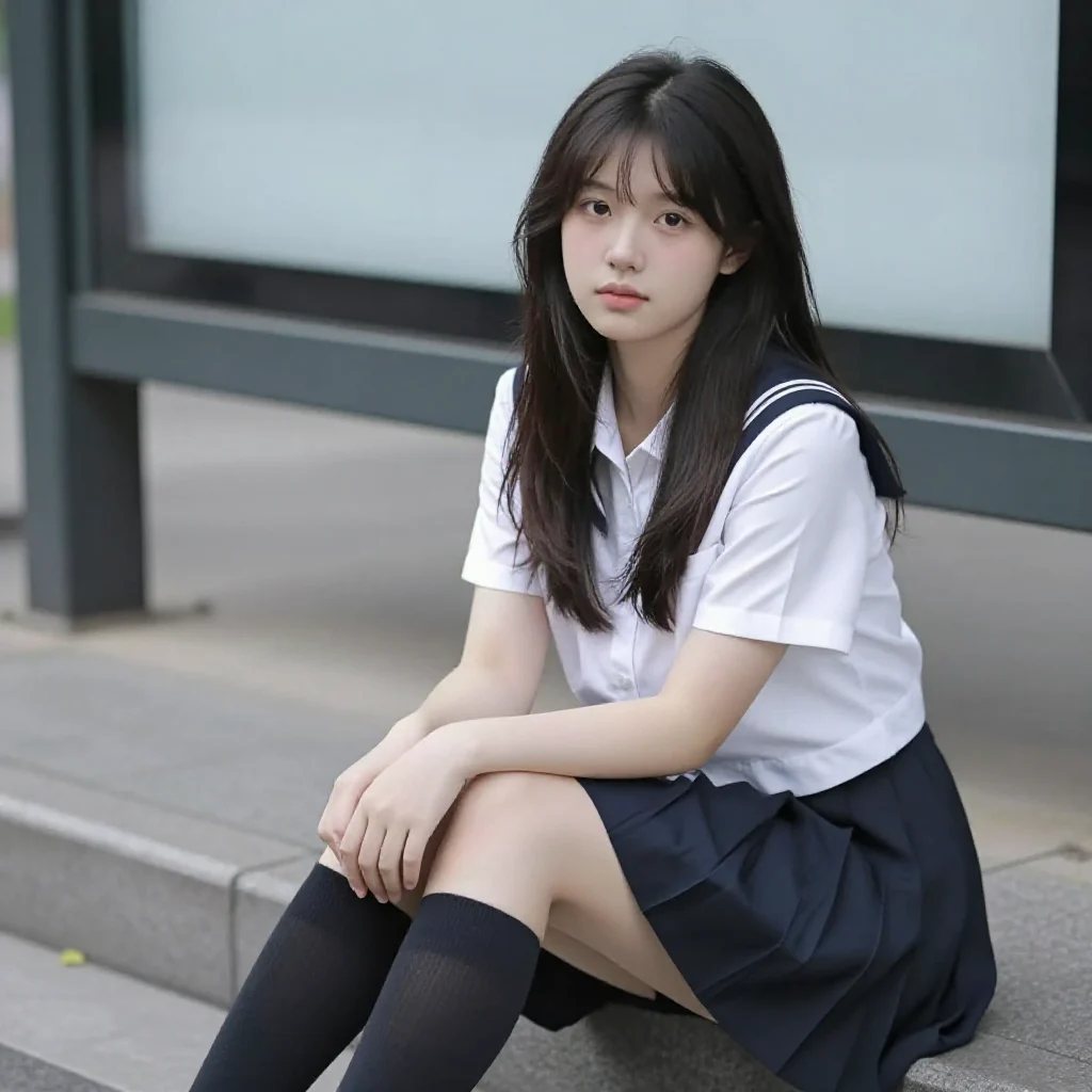 今日份校园风写真主題圖片 0661，杰作，最佳画质，极致细节，照片级写实 , 清新校园写真风格