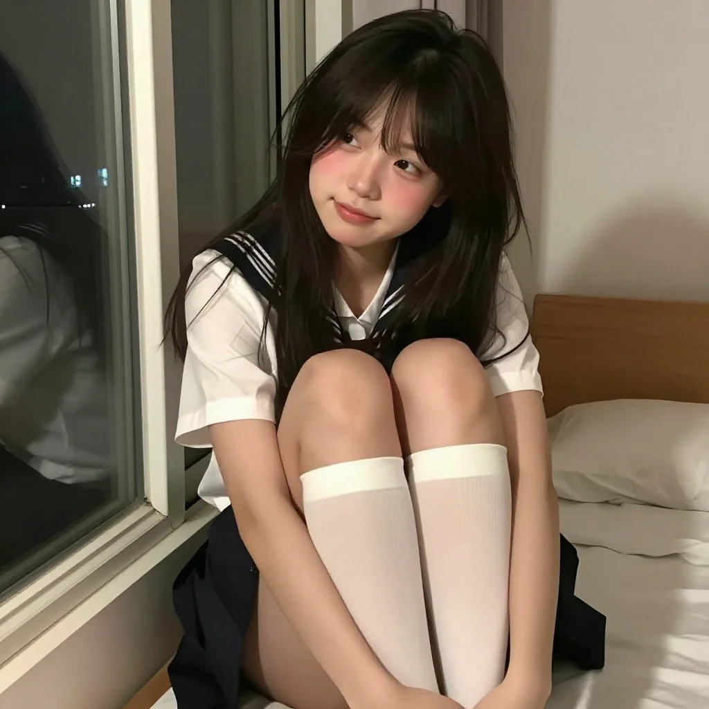 窗边的温柔时光主題圖片 0768，杰作，最佳画质，极致细节，照片级写实 , 二次元角色写真风格