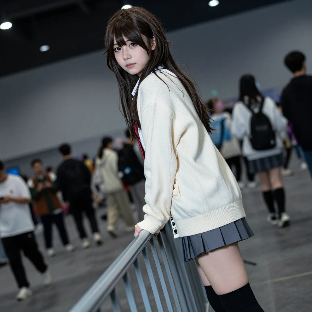 今日份校园风写真主題圖片 0810，杰作，最佳画质，极致细节，照片级写实 , 动漫展抓拍风格