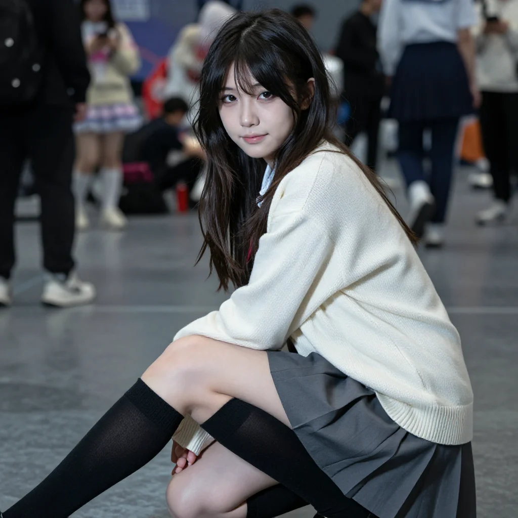 今日份校园风写真主題圖片 0813，杰作，最佳画质，极致细节，照片级写实 , 动漫展抓拍风格