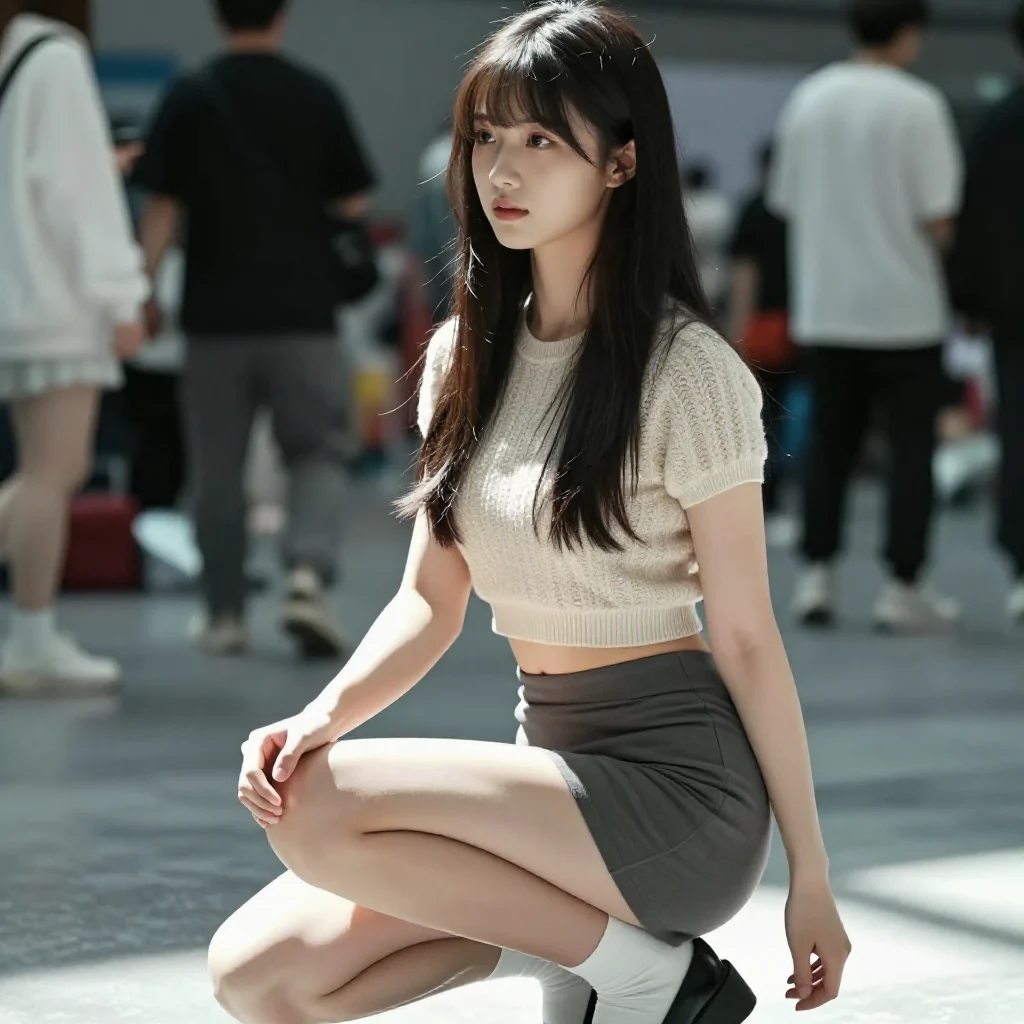 今日份日系甜妹写真主題圖片 0867，杰作，最佳画质，极致细节，照片级写实 , 低饱和电影风格