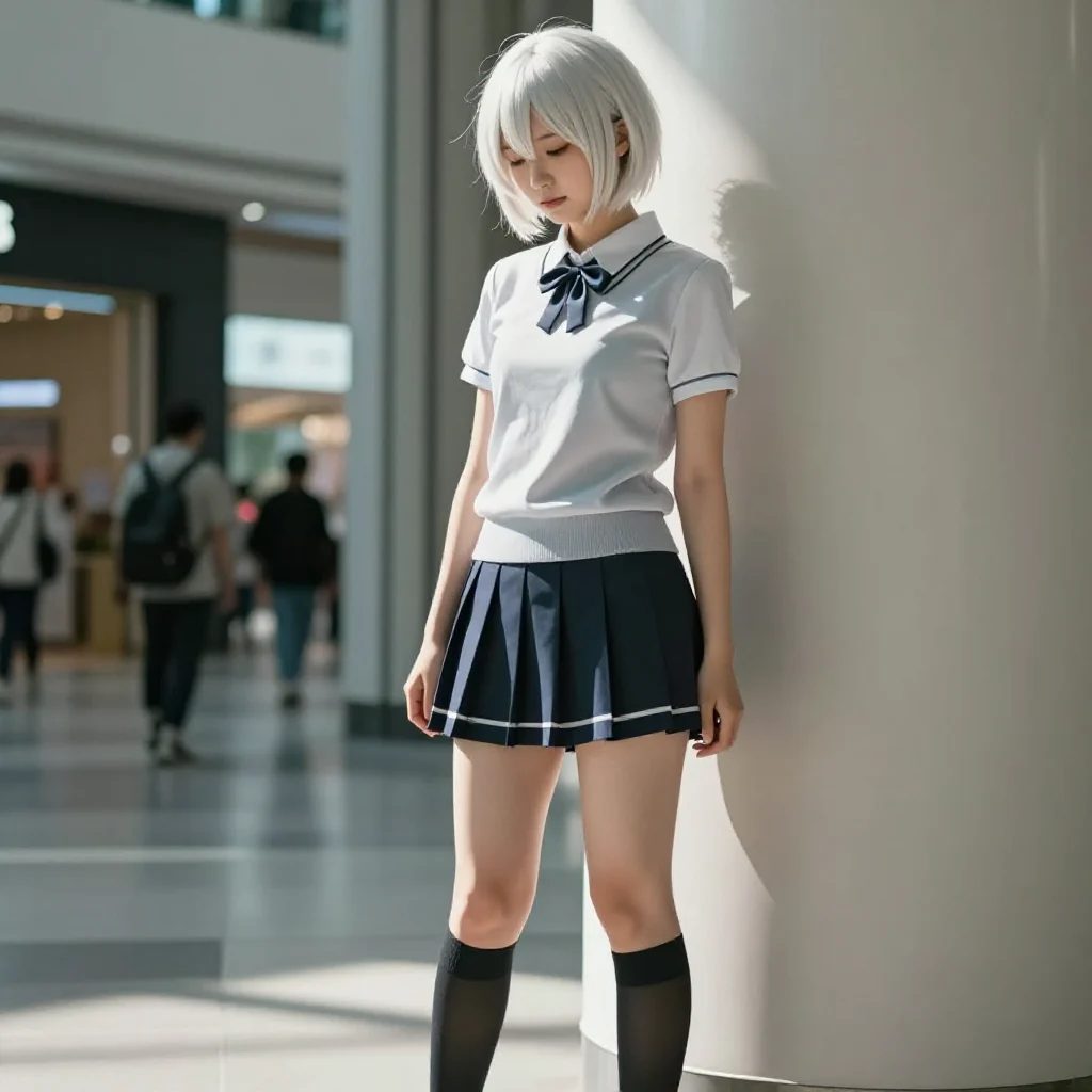 今日份校园风写真主題圖片 0939，杰作，最佳画质，极致细节，照片级写实 , 日系少女感摄影风格