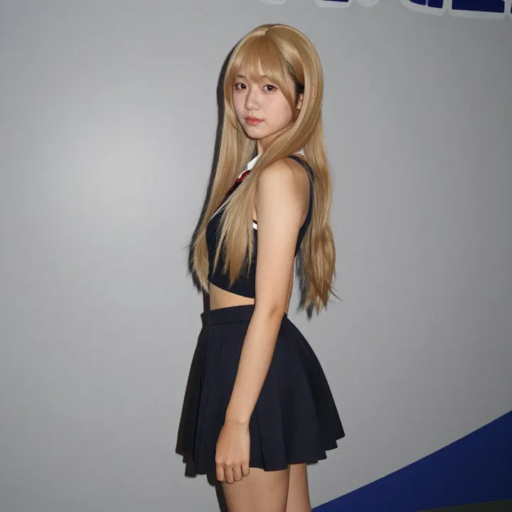 今日份校园写真主題圖片 0037，杰作，最佳画质，极致细节，照片级写实 , 高还原角色摄影风格