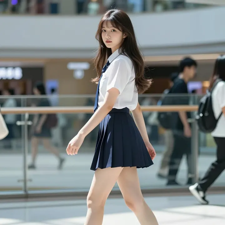 今日份校园写真主題圖片 0067，杰作，最佳画质，极致细节，照片级写实 , 二次元角色写真风格
