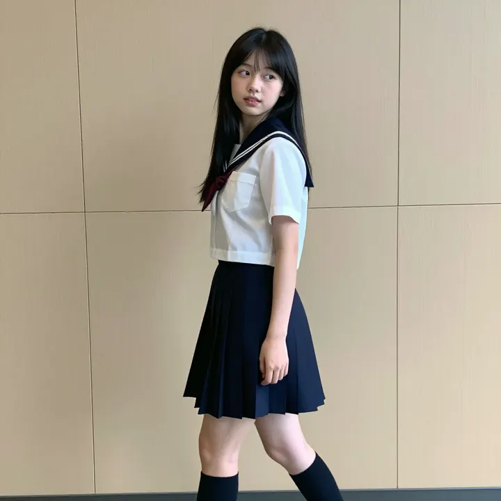 今日份校园少女感主題圖片 0139，杰作，最佳画质，极致细节，照片级写实 , 室内松弛感写真风