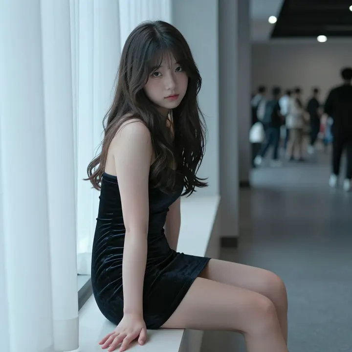 黑丝少女的温柔时刻主題圖片 0170，杰作，最佳画质，极致细节，照片级写实 , 窗边私房氛围风