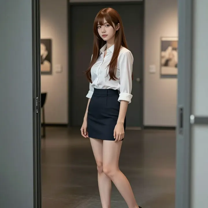 今日份校园少女感主題圖片 0284，杰作，最佳画质，极致细节，照片级写实 , 高还原角色摄影风格