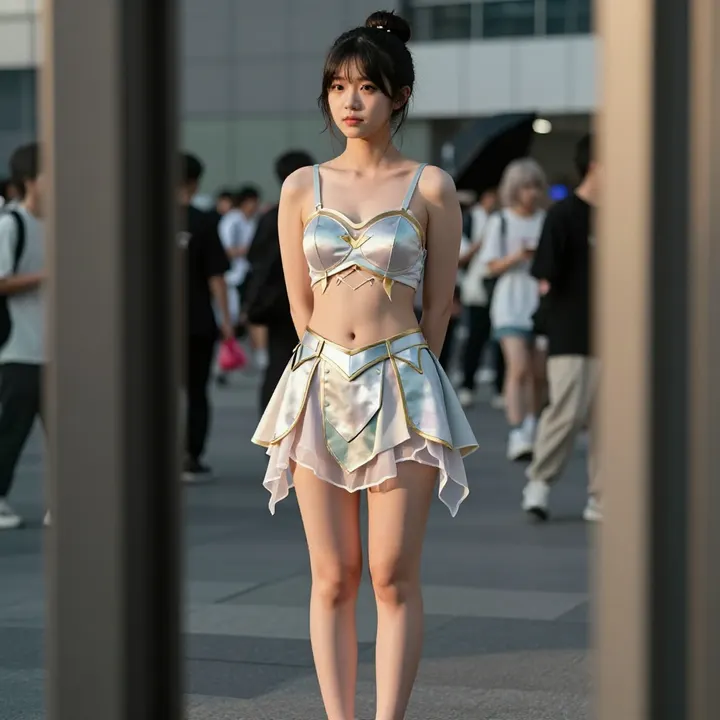 暮色下的角色扮演主題圖片 0290，杰作，最佳画质，极致细节，照片级写实 , 真实漫展现场还原风格