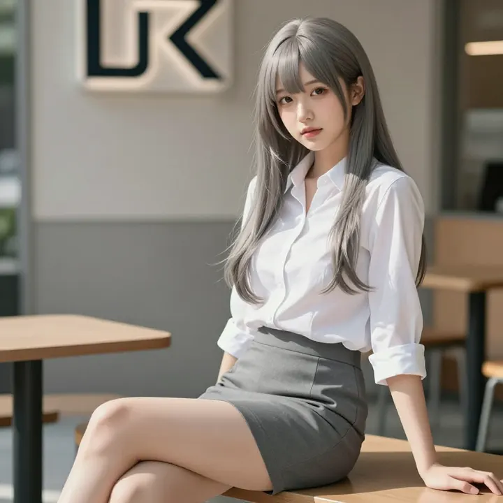 今日份校园少女感主题图片 0316，杰作，最佳画质，极致细节，照片级写实 , 日系动漫角色写真风格