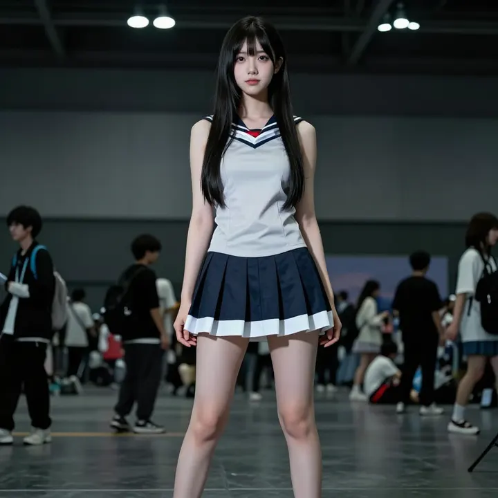 今日份校园少女感主題圖片 0335，杰作，最佳画质，极致细节，照片级写实 , 轻纪实二次元人像风格