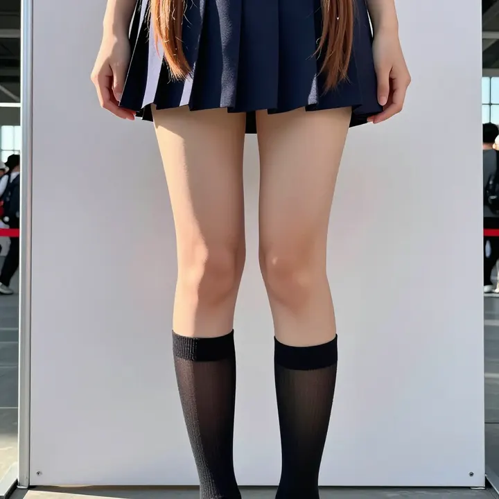 今日份校服少女主題圖片 0337，杰作，最佳画质，极致细节，照片级写实 , 清新角色私摄风格