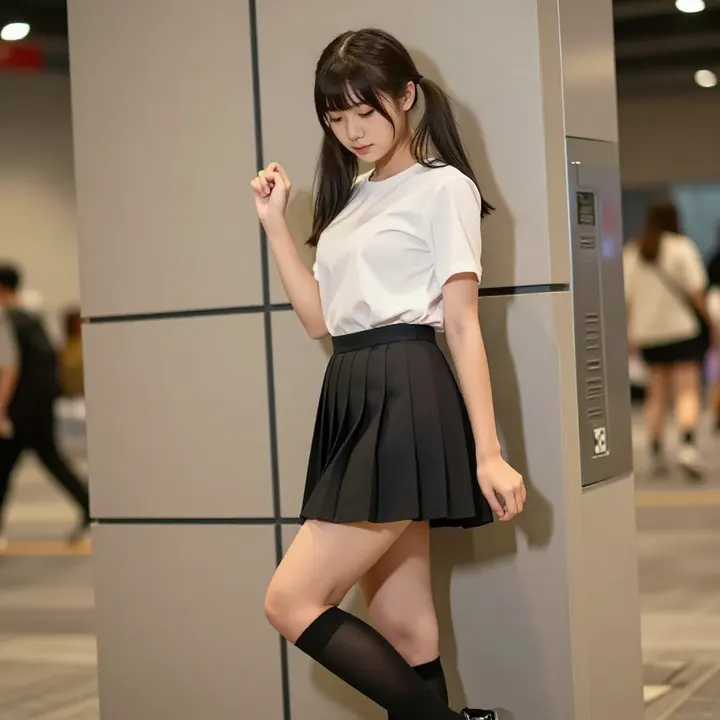 夜色下的少女时光主題圖片 0344，杰作，最佳画质，极致细节，照片级写实 , 轻私房写真风格