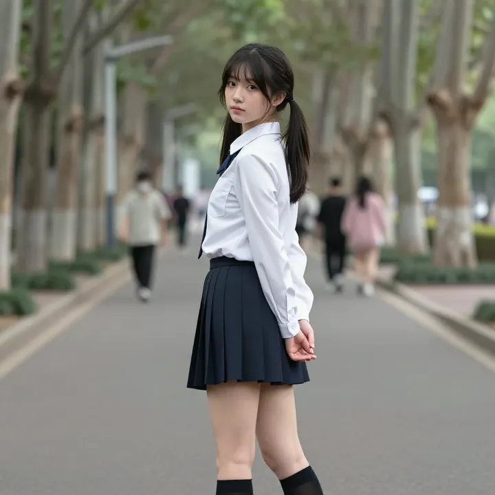 今日份校园写真主題圖片 0452，杰作，最佳画质，极致细节，照片级写实 , 漫展现场纪实摄影风格