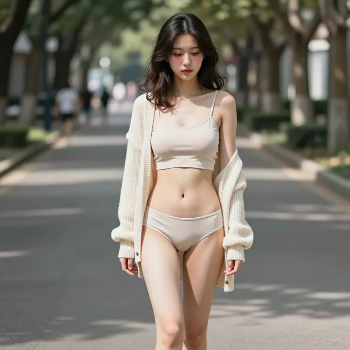 今日份校园风少女感主题图片 0501，杰作，最佳画质，极致细节，照片级写实 , 二次元角色写真风格