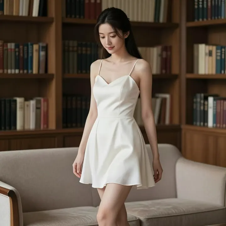 今日份清冷少女感主題圖片 0580，杰作，最佳画质，极致细节，照片级写实 , 电影感角色摄影风格