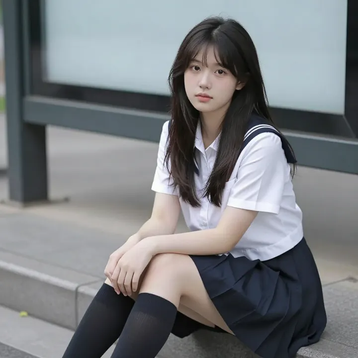 今日份校园风写真主題圖片 0661，杰作，最佳画质，极致细节，照片级写实 , 清新校园写真风格