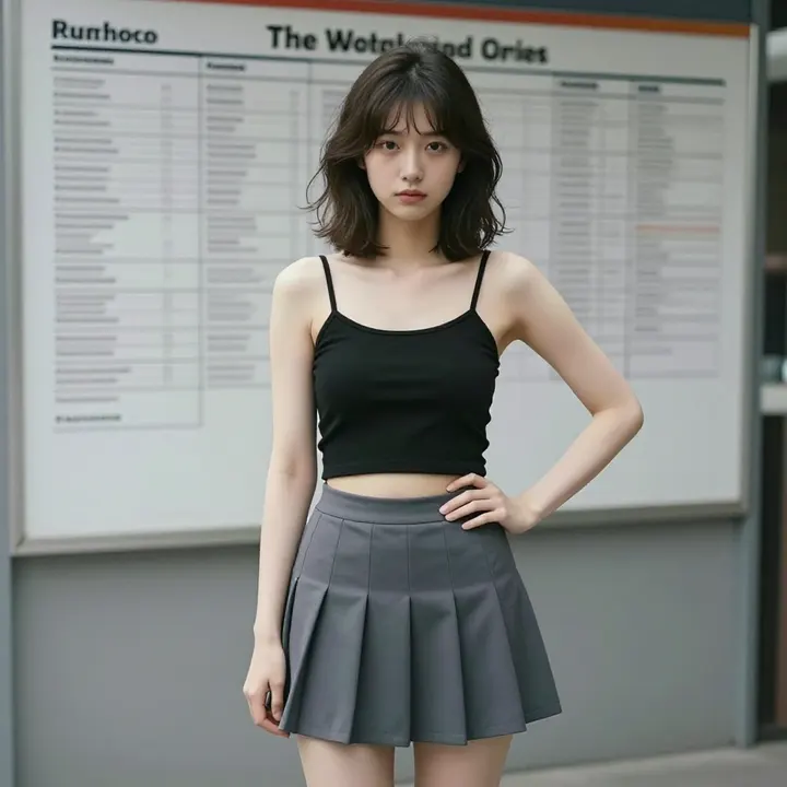 楼梯间的青春日常主題圖片 0675，杰作，最佳画质，极致细节，照片级写实 , 日系少女感摄影风格