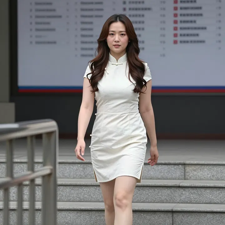 旗袍的优雅，是时光里的温柔主題圖片 0738，杰作，最佳画质，极致细节，照片级写实 , 轻熟通勤写真风