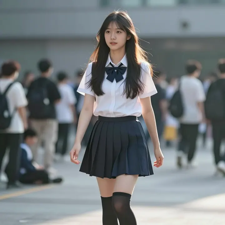今日份校园风写真主題圖片 0764，杰作，最佳画质，极致细节，照片级写实 , 逆光氛围人像风格
