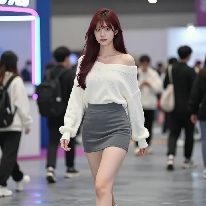 今日份红发少女写真主題圖片 0799，杰作，最佳画质，极致细节，照片级写实 , 柔光角色人像风格