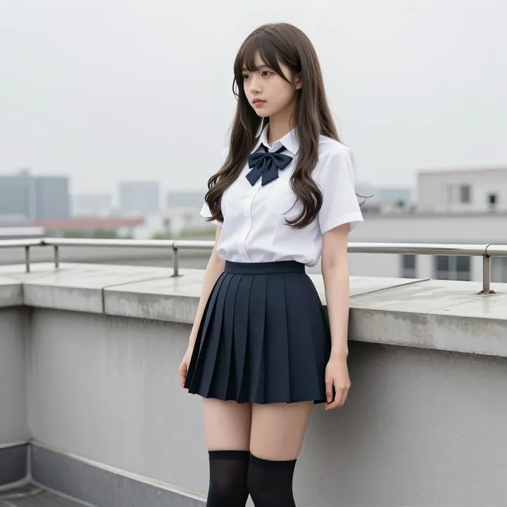 今日份校园感写真主題圖片 0836，杰作，最佳画质，极致细节，照片级写实 , 二次元角色写真风格