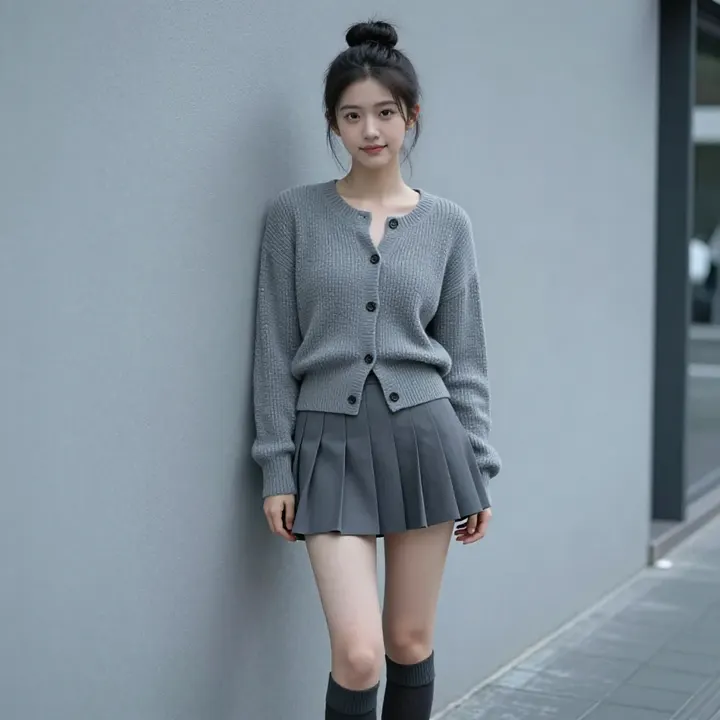 今日份清冷少女感主題圖片 0843，杰作，最佳画质，极致细节，照片级写实 , 角色扮演人像摄影风格