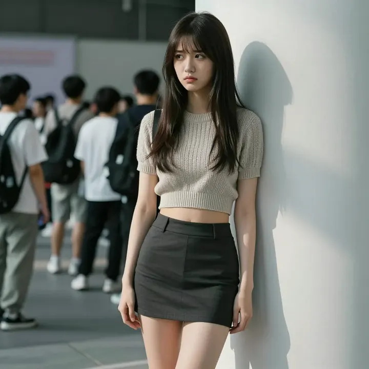 今日份日系甜妹写真主題圖片 0864，杰作，最佳画质，极致细节，照片级写实 , 低饱和电影风格