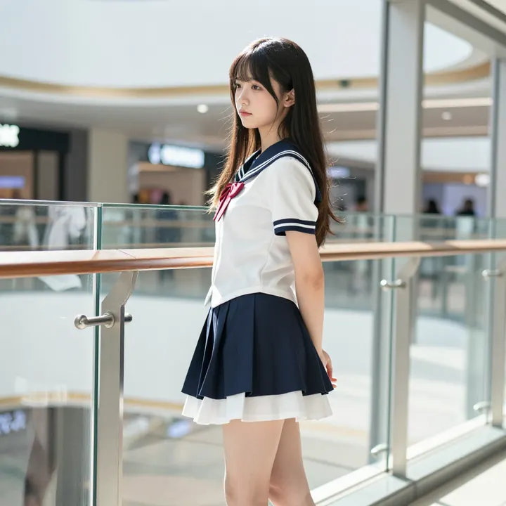 今日份校园写真主題圖片 0869，杰作，最佳画质，极致细节，照片级写实 , 展馆自然光写真风格