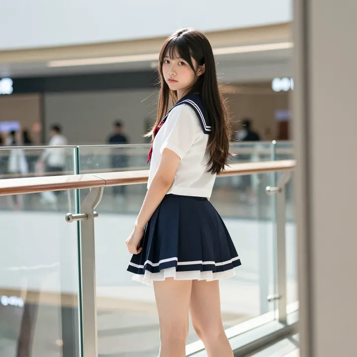 今日份校园写真主題圖片 0871，杰作，最佳画质，极致细节，照片级写实 , 展馆自然光写真风格