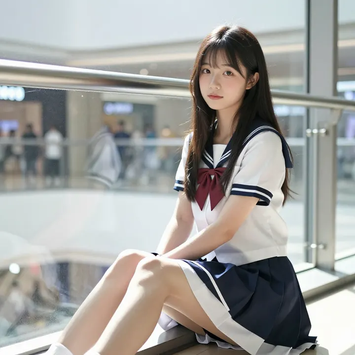 今日份校园写真主題圖片 0873，杰作，最佳画质，极致细节，照片级写实 , 展馆自然光写真风格