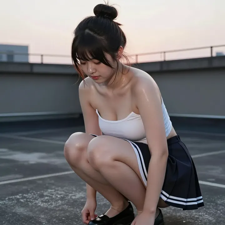 今日份校园写真主題圖片 0914，杰作，最佳画质，极致细节，照片级写实 , 轻纪实二次元人像风格